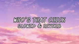 Who's That Chick [ slowed + reverb ]