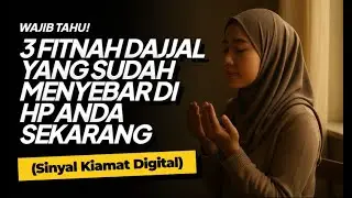 WAJIB TAHU! 3 Fitnah Dajjal yang Sudah Menyebar di HP Anda Sekarang (Sinyal Kiamat Digital)