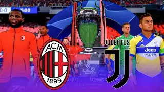 FIFA 22 - Milan vs Juventus | UEFA Champions League Final 2021 | Gameplay & Full match