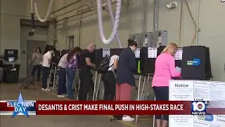 Election Day is finally here, polls are open until 7 p.m.