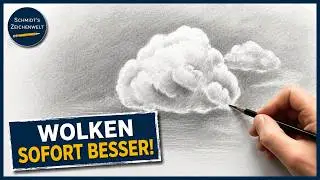 Wolken realistisch zeichnen