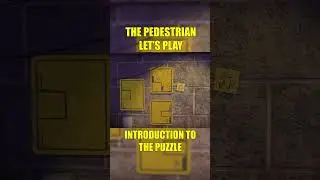 Introduction to the puzzle | A NOOB plays The Pedestrian Blind Playthrough