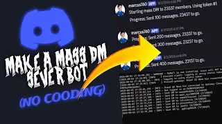 Mass DM Discord Server Advertising Made Easy (No Coding 2025 Discord Bot)