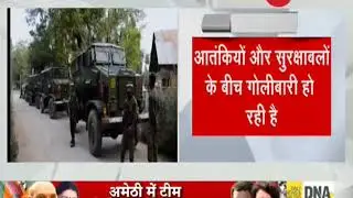 Encounter between terrorists and security forces in Shopian