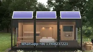 Sojourn shelter with solar energy