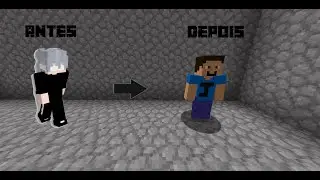 Jogando bedwars sem a skin do spriteBW!