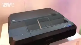 Integrate 2018: Epson Shows EH-LS100 Laser Ultra Short Throw WUXGA Projector With 4,000 Lumens