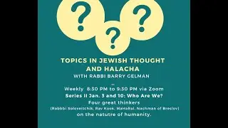 Rabbi Soloveitchik and The Maharal on the nature of humanity