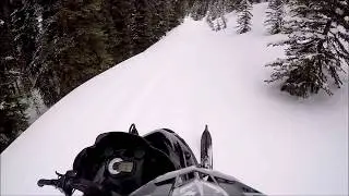 Snowmobiling Grand Mesa, Colorado. 2008 Arctic Cat M8 153 Snopro Nightfire Edition