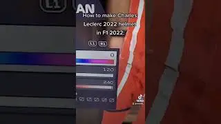 Custom Charles Leclerc F1 2022 helmet