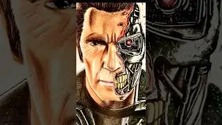 Drawing TERMINATOR! #terminator #drawing