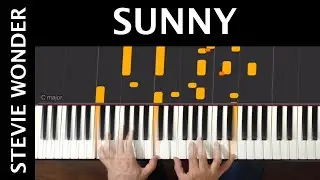 Sunny - Stevie Wonder (cover on piano)