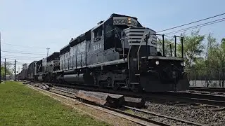 FAST FREIGHT TRAINS, UNIQUE HORNS & UNIQUE ENGINES! Railfanning Macungie PA, April 27-28 2024.