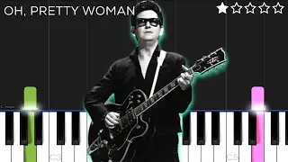 Roy Orbison - Oh, Pretty Woman | EASY Piano Tutorial