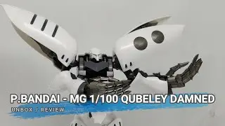 [РАСПАКОВКА/ОБЗОР] P.BANDAI - MG 1/100 - QUBELEY DAMNED