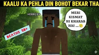 KAALU'S BAD LUCK KILLED HIM 😭| SURVIVAL CRAFT GAMEPLAY|#minecraft #survivalcraft #gaming 