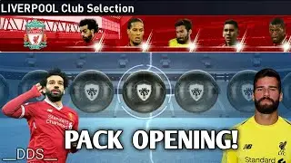 Liverpool Club Selection Black Ball Pack Opening | Salah, Van Dijk Thunder Ball Players! PES 19