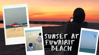 Sunset At Fuwairit Beach | Al Ghariyah | Places To Visit In Doha Qatar #4