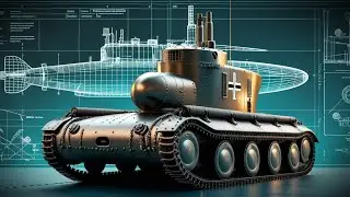 Гибрид Подлодки и Танка: Забытый Эксперимент Кригсмарине