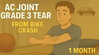 AC Joint Grade 3 Tear &ndash; Bike Crash Update (1 month)
