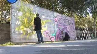 Cellograff : Mon graff o&ugrave; je veux ! (Paris)