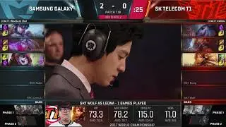 SSG vs. SKT | Finals Game 3 | 2017 World Championship | Samsung Galaxy vs SK telecom T1