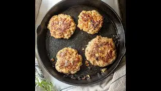 Cast Iron Turkey Burgers | Easy Turkey Burger Recipe with Herbs & Spices! | Nena's Wellness Corner