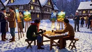 Intentional AI Slop Video (Amalgamated Winter Scene 4)