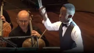 Bright Sparks: Matthew is a musical prodigy and Britain's youngest conductor | ITV News