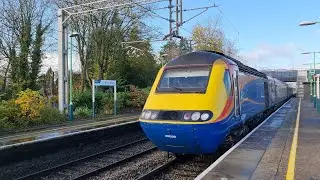 Acton Bridge WCML - Trains at Speed and Freight (4th November 2020)