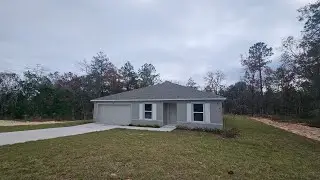 New Construction Home in Marion Oaks, Ocala, FL. Move in Ready. Royal Floorplan by Holiday Builders.