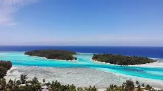Randonn&eacute;e des tipaniers - Moorea - French Polynesia - Drone