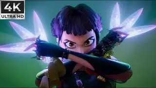 Bath House Fight Scene | KPOP Demon Hunters [4K]