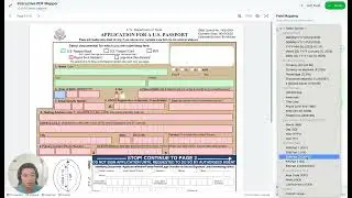How to Bulk Fill PDF Forms from a Numbers App (CSV or Excel Data) Free Web Tool