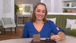 Affinity Gems Tanzanite & White Diamond Ring, 14K Gold on QVC