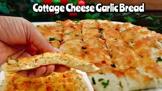 Cottage Cheese Keto Garlic Bread | Low Carb | Keto | Gluten Free