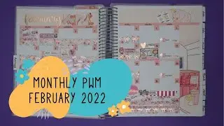 Plan With Me ✿ Functional Flexi Planner ✿ Tilly Journals ✿ Colourful and Co ✿ February 2022