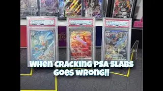 Cracking PSA slabs = money hack??? What have I done to my Pokemon Cards?
