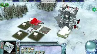 Stronghold Legends HD Walkthrough (Hard Difficulty) Ice Campaign #3 Siegfried