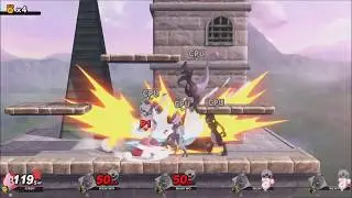 Super Smash Bros Ultimate vs Mewtwo Team (Unlocks: ReDead) World of Light - Adventure Mode