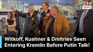 UNSEEN MOMENT: Donald Trump Envoy Kushner & Witkoff Meet Putin in Moscow Amid Ukraine Talks | AC1Z