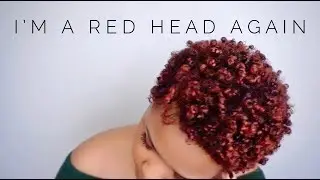 I'm A Red Head! NO FRIZZ Wash + Go | 4A Natural Hair