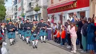 Gibraltar Sea Scouts Pipe Band - 3 King's Cavalcade 2025