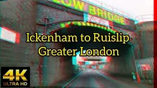ickenham to Ruislip | Greater London | England - Dashcam Driving