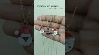 Christmas Collection. #jewellery #necklacedesigns #christmasneckchains #christmas #merrychristmas