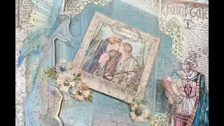 &Aacute;lbum de fotos de colecci&oacute;n Stamperia - Sleeping Beauty