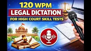 120 Wpm Legal| Break the 120 WPM Barrier in Legal Typing| High Court & District Court Skill Test|