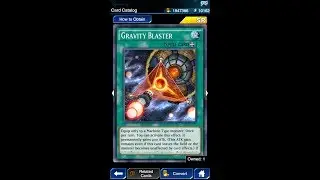 Yugioh Duel Links - Gain 400 ATK Every Turn : Gravity Blaster
