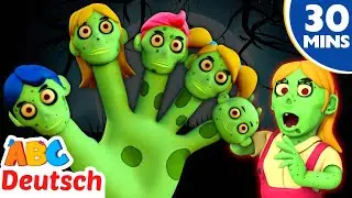[4K] Verr&uuml;ckte Zombie-Fingerfamilie 🧟| Halloween-Lieder F&uuml;r Kinder | All Babies Channel Deutsch
