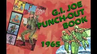 GI Joe Punch-Out / Press-Out Book Review Paper Craft Kit